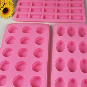 Handmade Silicone Khuôn thiết lập dùng một lần cho xà phòng THẬM CHÍ nhỏ vòng công cụ để nướng đóng gói trong túi - Product Image 4