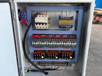 Machine à rouler les tôles asymétriques mécaniques automatiques ESR-2x2000 à 3 rouleaux pour le laminage de tôles d'acier inoxydable et d'acier au carbone
