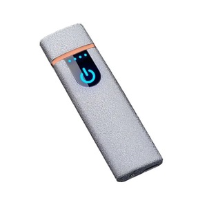 2025 nouveauté vente chaude écran tactile conceptions personnalisées Cigarette Mini bobine de recharge flip-top briquet Usb avec affichage de puissance - Product Image 5