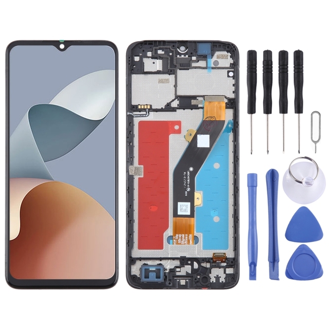 New Arrivals Mobile Phone Lcd for ZTE Blade A54 Screen Replacements Display Lcd Screen for ZTE Blade A54 Lcd With Frame