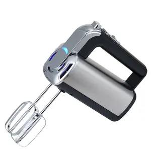 Maxi-Matic Power Electric 5-Speed Kitchen Hand Mixer with Stainless Steel Smooth Creamy Whipped Mixtures Plus Convenient