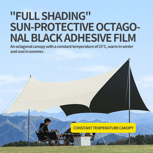 หลังคาผ้าใบกันแดดกลางแจ้งขนาดใหญ่ LSST สำหรับชายหาด พกพาสะดวก กันน้ำ ใช้สำหรับตั้งแคมป์ - Product Image 2