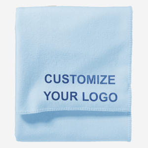 गोंद प्रिंट लोगो ध्रुवीय फ्लेक्स कंबल 100% पॉलिएस्टर एंटी-पिलिंग ब्रश किए गए सेडेक्स इवेंट ब्रांड मार्केटिंग के लिए - Product Image 1