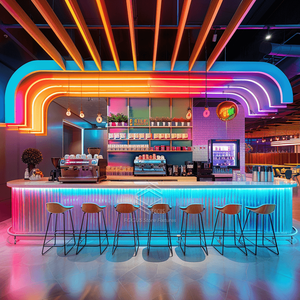 Diseño de mostrador de comida rápida personalizado Hotel Café Bar Muebles de <span class=keywords><strong>restaurante</strong></span> personalizados - Product Image 5