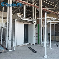 Équipement de pulvérisation pour ligne de production de revêtements d'isolation de signal, pour boîtiers de réseaux et équipements de peinture anti-interférences externes