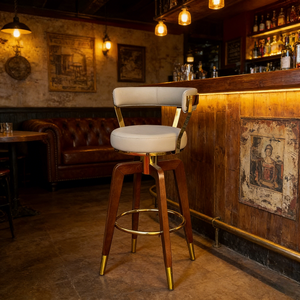 <span class=keywords><strong>Tabouret</strong></span> <span class=keywords><strong>de</strong></span> <span class=keywords><strong>bar</strong></span> pivotant <span class=keywords><strong>de</strong></span> luxe moderne |   Chaise <span class=keywords><strong>de</strong></span> <span class=keywords><strong>bar</strong></span> en bois <span class=keywords><strong>vert</strong></span> <span class=keywords><strong>olive</strong></span> et gris avec accents en acier inoxydable pour <span class=keywords><strong>bar</strong></span> haut <span class=keywords><strong>de</strong></span> gamme et îlot <span class=keywords><strong>de</strong></span> cuisine - Product Image 3