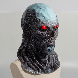 <span class=keywords><strong>Film</strong></span> d'horreur 4 Vecna <span class=keywords><strong>masque</strong></span> Cosplay hommes effrayant monstre <span class=keywords><strong>démon</strong></span> Latex casque effrayant carnaval fête Costume accessoires pour Halloween - Product Image 3