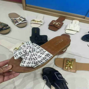 1,75 Dollar Modell GW004 Größe 35-41 Damen Damenschuhe Hausschuhe Flat Heel Bulk Teen Fancy Ladies Neueste Hausschuhe mit Farben - Product Image 3