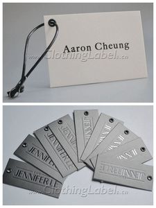 Impression d'étiquettes personnalisées, conception de logo, étiquette suspendue pour vêtements, étiquette en papier pour vêtements - Product Image 3