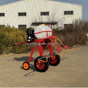 diesel <b>Walk</b> Behind Sprayer 100L Hand Push Self Propelled Boom Spraying <b>Machine</b> Petrol Engine Garden Sprayer - Product Image 4