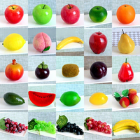 Fanhua Huijin FZPMSG Simulatie Fruitmodel Groente Rekwisieten Bubbelmateriaal Appel Banaan Snoer Druif Citroen Decoratie Fotografie