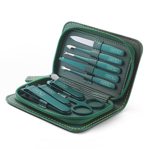 German nail clipper <b>set</b>, stainless steel, household nail clippers, nail <b>pliers</b>, ear picks, toenail trimmers, scissors. - Product Image 3