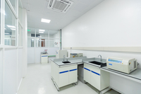 Meilleur prix C cadre chimique laboratoire meubles acier et bois époxy plan de travail laboratoire banc d'essai de travail avec tiroirs