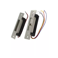 Cylindre de serrure électrique robuste en alliage d'aluminium DFD, sans clé, ANSI Grade 1, réversible, à sécurité renforcée (Fail-Safe/Fail-Secure)