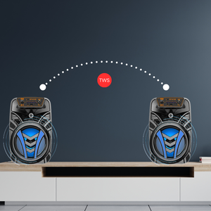 Xách Tay 6.5-Inch BT-6105 Di Động Microphone Bass Loa Đầy Màu Sắc Loa Karaoke Cho Các Hoạt Động Ngoài Trời - Product Image 6