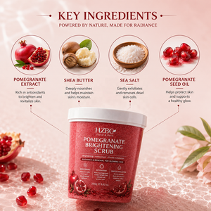 Exfoliante Aclarante de Granada de Marca Privada - <span class=keywords><strong>Corrector</strong></span> de Manchas Oscuras y Exfoliante Antioxidante, AHA Natural, Piel Radiante - Product Image 3