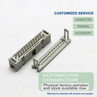 Connecteur IDC à double rangée, pas de 2,00 mm, 6-100 broches, hauteur 10,5 mm, pour PLC industriel, contrôle d'automatisation et carte de télécommunications