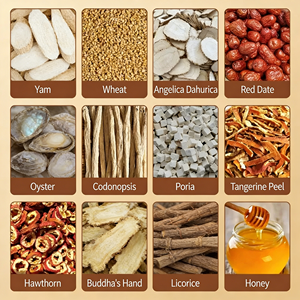 Травяная формула для ухода от желтых пятен Internal Regulation Yellow Spot Care с полигонатумом, ингредиенты традиционной китайской медицины, отбеливающие таблетки - Product Image 3