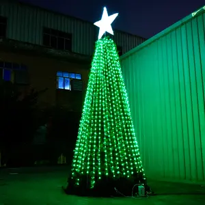 ผู้ผลิตคริสต์มาสตกแต่งกลางแจ้งไฟคริสต์มาส LED ต้นคริสต์มาส