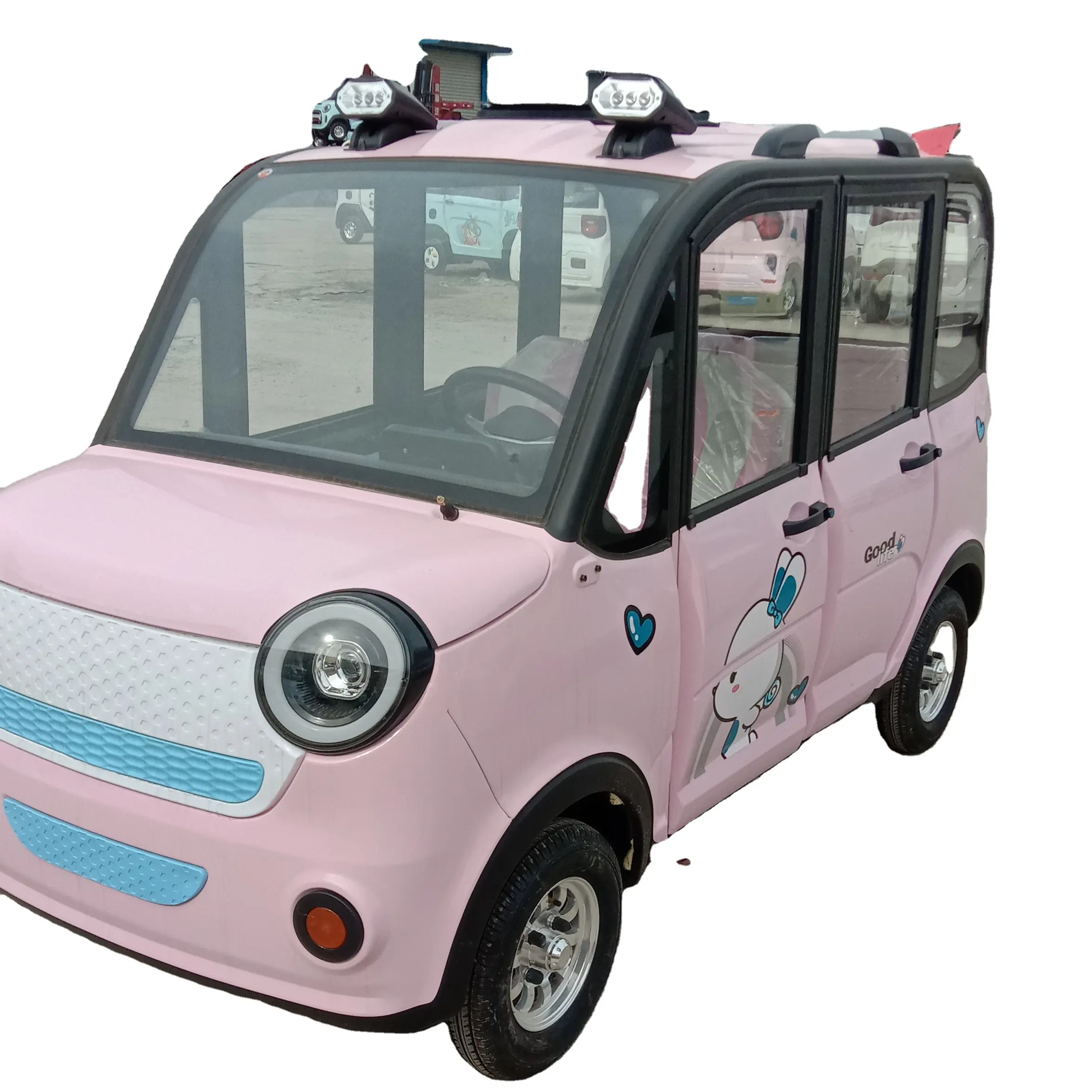 2023 china famous brand long mileage Electric vehicle four-wheel adult dual-purpose family car low speed electric car