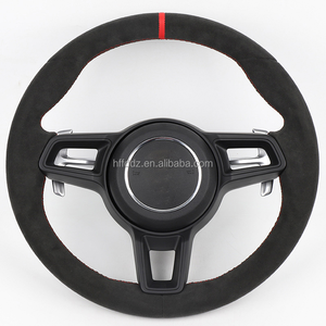 Compatible avec <span class=keywords><strong>Ferrari</strong></span> 458, nouveau modèle amélioré avec volant en fibre de carbone LED GTC4 télécommandé, 458 488 FF F12 California T F8 812 - Product Image 2