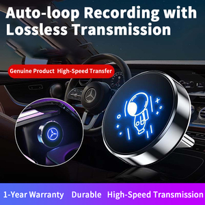 Enregistreur de Conduite pour Voiture avec Capacité Réelle de 128 Go, <span class=keywords><strong>Clé</strong></span> <span class=keywords><strong>USB</strong></span> Type-C, Mini Caméra de Tableau de Bord avec Design LED Illuminé - Product Image 4