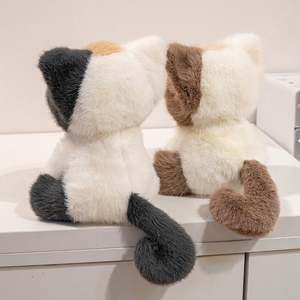 Lindo Peluche de Cachorro/Gatito, Compañero de Escritorio, Muñeco de Animal, Decoración de Habitación, Kawaii, Peluche para Niños, Regalo Educativo - Product Image 3