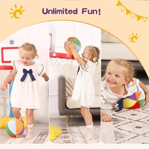Jouet d'intérieur coloré pour enfants, jeu de <span class=keywords><strong>basket</strong></span>-ball souple - Product Image 5