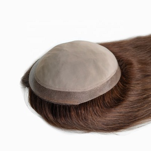 Perruque de <span class=keywords><strong>cheveux</strong></span> <span class=keywords><strong>naturels</strong></span> à Base supérieure en dentelle Mono personnalisée, <span class=keywords><strong>postiche</strong></span>, système de remplacement, Patch de <span class=keywords><strong>cheveux</strong></span> pour femmes - Product Image 3