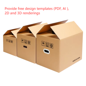 OEM nhà máy biểu tượng tùy chỉnh hộp sóng lớn tùy chỉnh vận chuyển Hộp Tùy chỉnh vận chuyển hộp với logo bao bì - Product Image 2