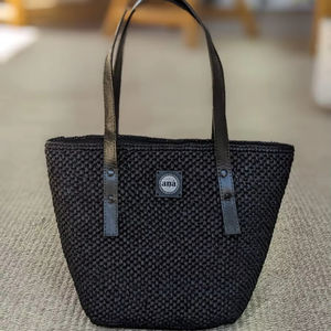 Sac à bandoulière en raphia léger et tendance, fermeture personnalisée, design bohème simple pour les sorties décontractées, les rendez-vous café, les courses du week-end - Product Image 1