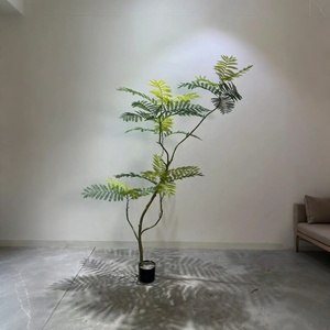Combinación de paisaje de planta de Jacaranda artificial verde interior personalizada crea un pequeño bosque natural para <span class=keywords><strong>la</strong></span> decoración del hogar - Product Image 3