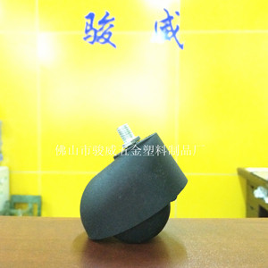 Furniture Casters 2 Inch Swivel Nylon Wheel Threaded Stem Plain Bearing Durable Modern Design - Product Image 4