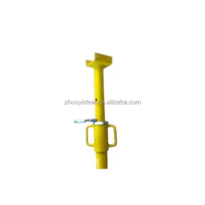 Paint Telescopic Adjustable Jack Props Formwork Construction Jacks Etais Jack Adjustable Steel Prop Steel Prop 6m