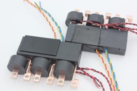 Relais E-POWER HR304-100A 100A à bobine simple 12V CC avec sortie 250V CA pour compteur d'énergie prépayé triphasé