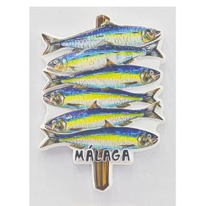 Malaga Spain 3D Fridge Magnet Custom-shaped Madrid Refrigerator Magnet Art Deco Souvenir Gift for Home <b>Kitchen</b> Decoration - Product Image 3