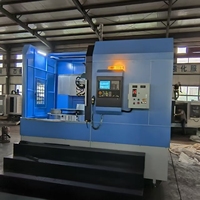 Torno CNC Vertical de Servicio Pesado VTC1250 con Control GSK, un Solo Husillo y Centro de Torneado con Eje C