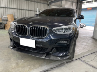 Nuevo Alerón Delantero de Fibra de Carbono Estilo 3D, Adaptable con Tornillos, para Reequipamiento/Actualización 2018-2020 G01 X3/G02 X4 Pre-facelift, Paquete M-Sport