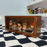 Cadre en bois MDF fait à la main, boîte à ombre créative, vitrine pour figurines, boîte aveugle, présentoir photo, support mural, tailles personnalisées