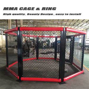 Vente d'usine BST SPORTS <span class=keywords><strong>Cage</strong></span> de lutte en acier, arts martiaux, MMA, mini <span class=keywords><strong>cage</strong></span>, <span class=keywords><strong>octogone</strong></span>, pas cher - Product Image 5