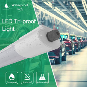 ไฟ LED แบบกันน้ำ IP65 มาตรฐาน ROHS กำลังไฟ 18W 36W 45W พร้อมเซ็นเซอร์ไมโครเวฟ 5.8GHz  วัสดุ PC ทั้งชิ้น สำหรับโรงงาน โกดัง โรงจอดรถ - Product Image 6