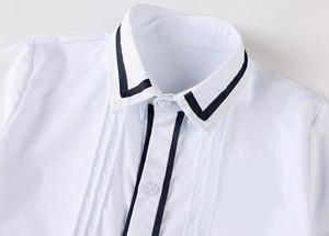プロのカスタマイズされたデザインラベル刺繍いろいろな種類のタイ韓国の小学校中学校の制服