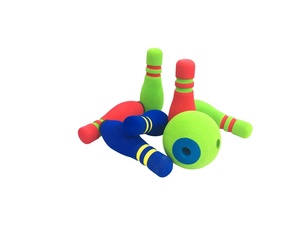 Ensemble <span class=keywords><strong>de</strong></span> <span class=keywords><strong>quilles</strong></span> et <span class=keywords><strong>de</strong></span> boules <span class=keywords><strong>en</strong></span> <span class=keywords><strong>mousse</strong></span> sans danger pour les enfants - Jouets d'activités intérieures pour tout-petits - Product Image 1