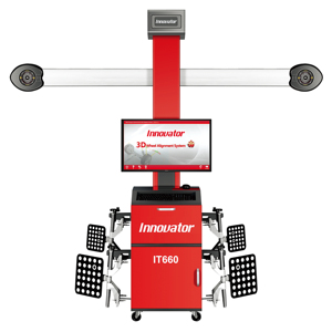 Alignement des roues de voiture bon marché Alignement des roues 3D Caméra 1.3MP d'alignement des pneus à 4 roues mobile pour l'inspection des véhicules - Product Image 1