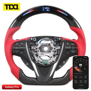 พวงมาลัยคาร์บอนไฟเบอร์ TDD แบบกำหนดเอง Smart Galaxy Pro LED สำหรับ Acura RDX - Product Image 1