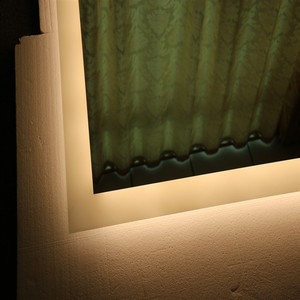 Specchio luminoso quadrato senza cornice personalizzato per il Design moderno del <span class=keywords><strong>bagno</strong></span> illuminato a parete hotel a 5 <span class=keywords><strong>stelle</strong></span> - Product Image 4