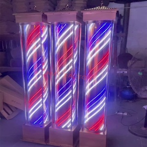 Barber pole Barber Shop signo lámpara Barber Shop luz LED Luz - Product Image 3