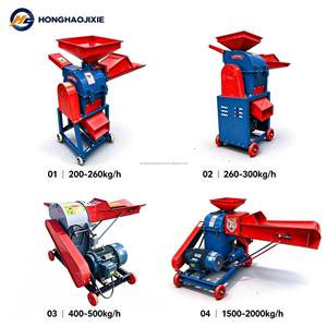 Forage Grinder Machine With Dual <strong>Hopper</strong> for Wet Dry <strong>Grass</strong> Corn and Soybean Processing for Small Farms - Product Image 4