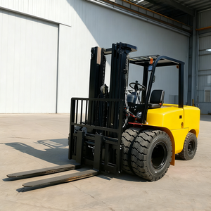 Çin üretici Forklift 3 Ton 4 Ton 2 Ton dizel Forklift ISO CE 4x4 tüm arazi kamyon Off-road Forklift belden çiftlik - Product Image 6