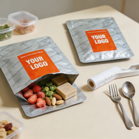 Sac sous vide anti-perforation personnalisé en usine pour rations compressées, sac laminé LCPP stable pour le transport longue distance